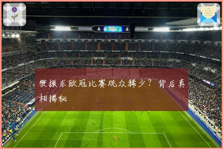 樊振东欧冠比赛观众稀少？背后真相揭秘